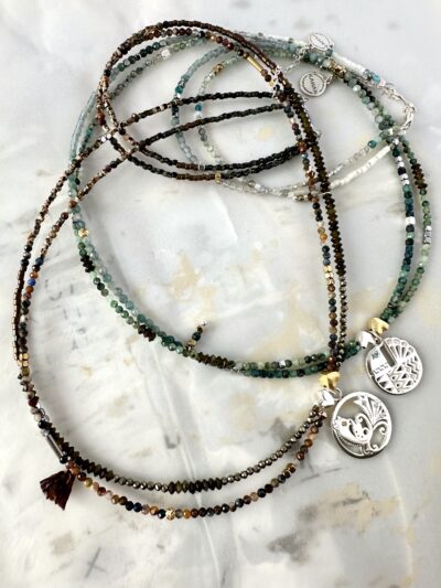 Set náhrdelníku a náramku PTÁČCI Torsten a Marten